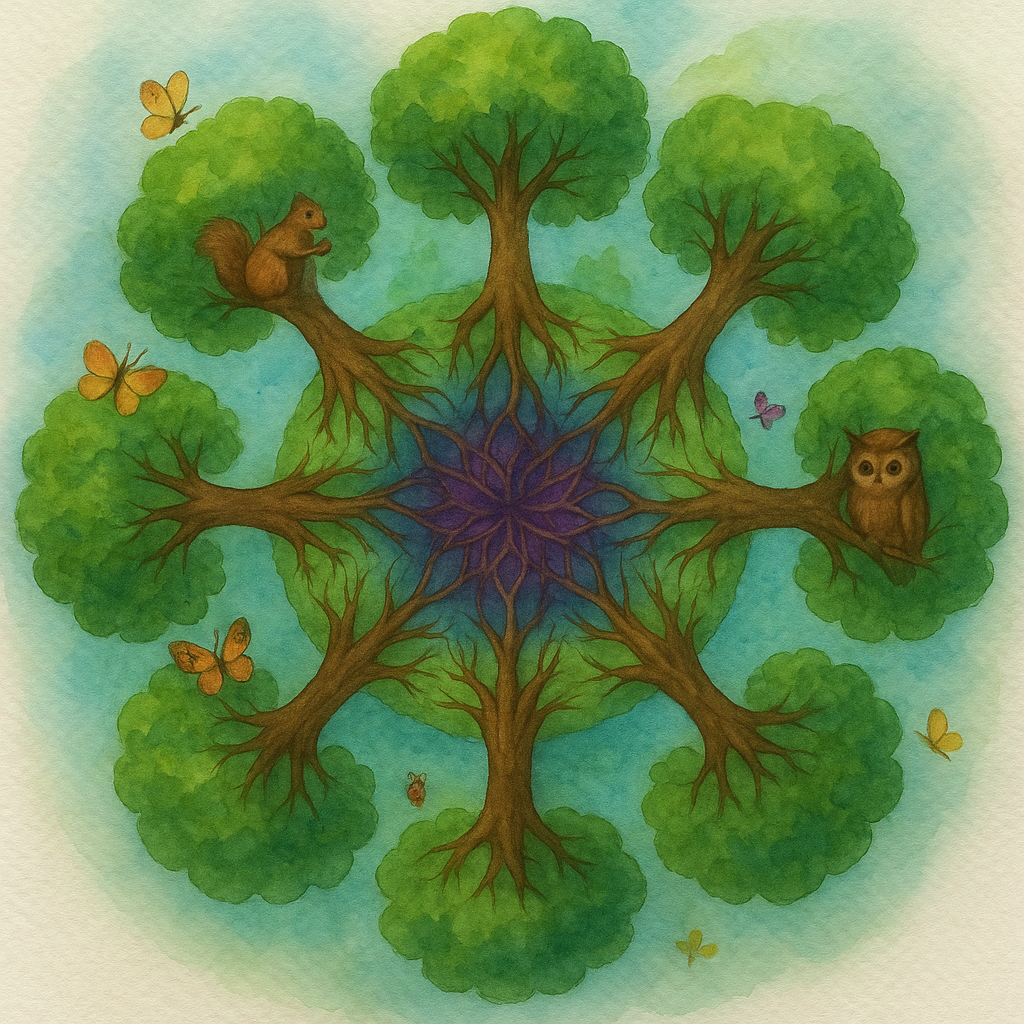mandala stromů